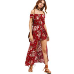 Off the Shoulder Floral Dress