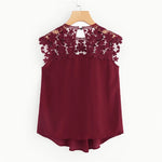Sleeveless Shell Top