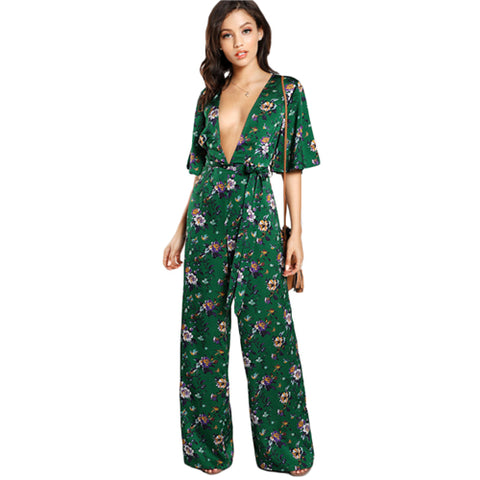 Floral Jumpsuit
