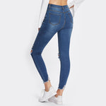 Destroyed Skinny Jeans