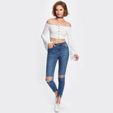 Destroyed Skinny Jeans