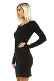 Long Sleeve Sweater Dress