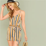 Striped Romper