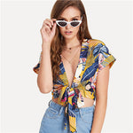 Tropical Crop Top