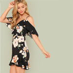 Floral Ruffle Dress