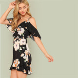 Floral Ruffle Dress