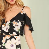 Floral Ruffle Dress