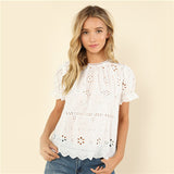 Embroidered Top
