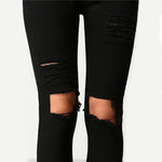 Ripped Knee Jeans
