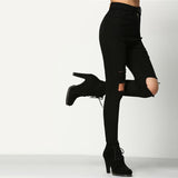 Ripped Knee Jeans