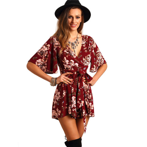 Floral Jumpsuit