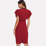 Vintage Ruffle Dress