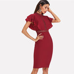 Vintage Ruffle Dress