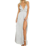 Satin Maxi Dress