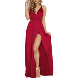 Satin Maxi Dress