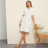 Belted Dress