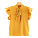 Yellow Sleeveless Top