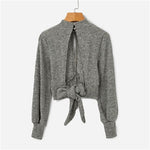 Open Back Sweater