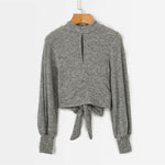 Open Back Sweater