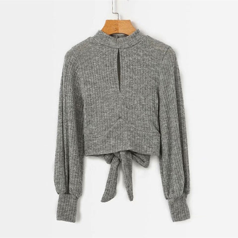 Open Back Sweater
