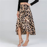 Leopard Print Skirt