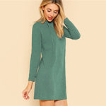 Hooded Sweater Dress